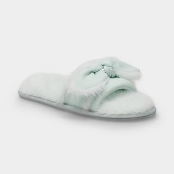 LC Lauren Conrad Krisstea Women's Bow Accent Slide Sandals