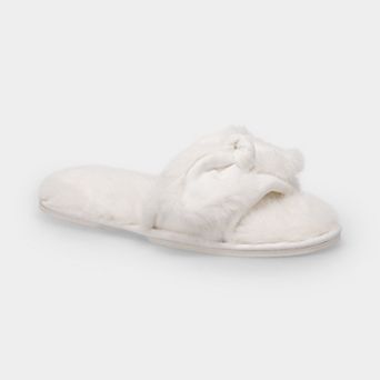 LC Lauren Conrad Krisstea Women's Bow Accent Slide Sandals