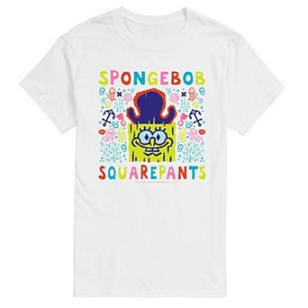 Big & Tall The SpongeBob Movie: Search For SquarePants Underworld Corals And Jellyfish Graphic Tee