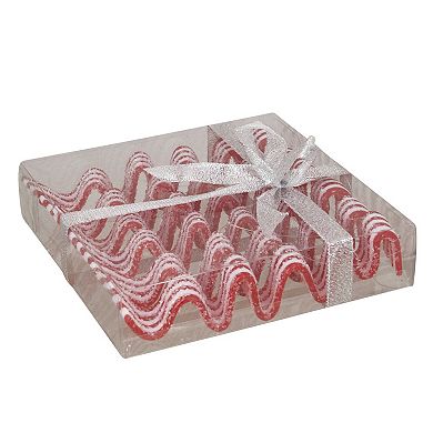 Northlight Striped Ribbon Candy Christmas Ornament 6-pk.