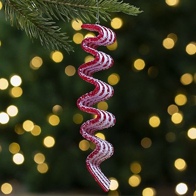Northlight Striped Ribbon Candy Christmas Ornament 6-pk.