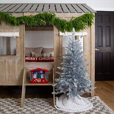 Nearly Natural 4-ft. Artificial Christmas Tree with 130 LED Lights