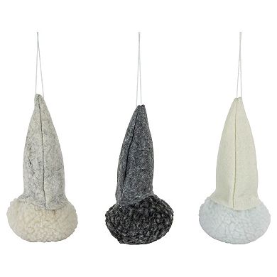 Northlight 3-pc. Plush Gnomes Christmas Ornament Set