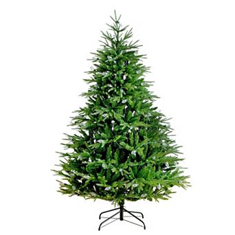 Nearly Natural 6-ft. Pre-Lit Artificial Luxembourg Pine Christmas Tree with LED Lights