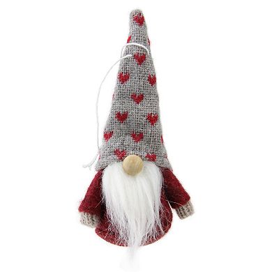 Northlight Santa Gnome Christmas Ornaments - 4.5 Inches - Set of 3