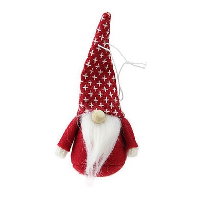 Northlight Santa Gnome Christmas Ornaments - 4.5 Inches - Set of 3