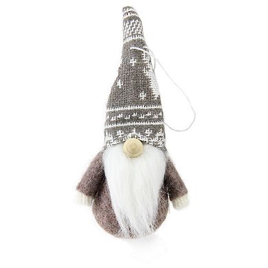 Northlight Santa Gnome Christmas Ornaments - 4.5 Inches - Set of 3