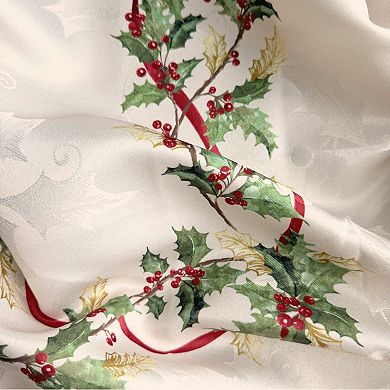 Villeroy & Boch Winter Bows & Garland Rectangle Tablecloth