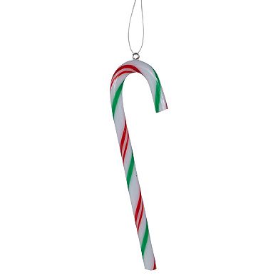 Northlight 12ct Multi Twist Candy Cane Christmas Ornaments 4 Inches