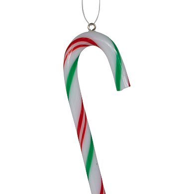 Northlight 12ct Multi Twist Candy Cane Christmas Ornaments 4 Inches