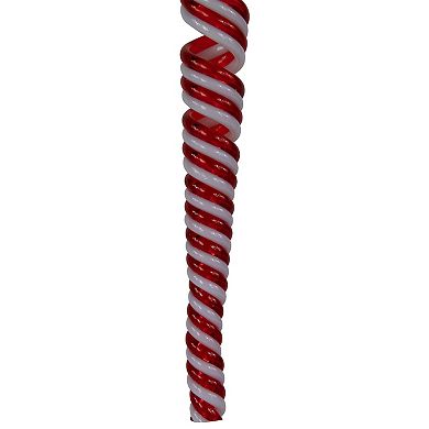 Northlight Pack of 4 Candy Curls Christmas Ornaments 7 Inches