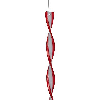 Northlight 6-Pc. Candy Swirl Christmas Ornament Set 8 Inches