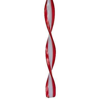 Northlight 6-Pc. Candy Swirl Christmas Ornament Set 8 Inches