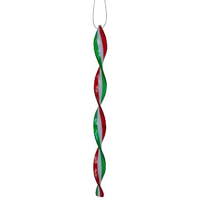 Northlight 6ct Candy Swirl Christmas Ornament 8 Inches