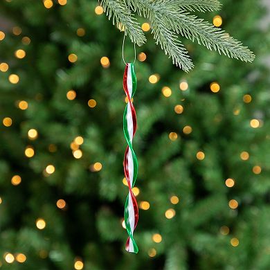 Northlight 6ct Candy Swirl Christmas Ornament 8 Inches