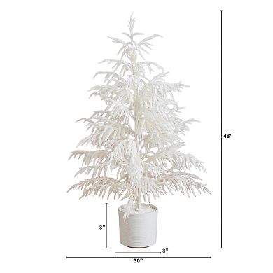 nearly natural 4-ft. Artificial Real Touch Norfolk Island Pine Christmas Tree