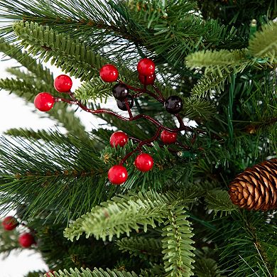 nearly natural Pre-Lit Artificial Christmas 5-Pc. Bundle with Pinecones & Berries