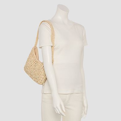 LC Lauren Conrad Lucian Pearlized Shoulder Bag