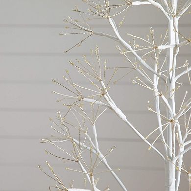nearly natural 6-ft. Pre-Lit Artificial Starburst Tree with 1680 Warm White LED Lights