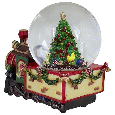 Northlight Christmas Train Musical Snow Globe Decoration - 8 Inches
