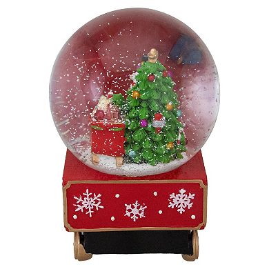 Northlight Christmas Train Snow Globe Table Decor 8.5 Inches