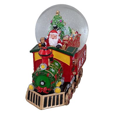 Northlight Christmas Train Snow Globe Table Decor 8.5 Inches