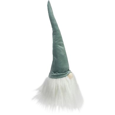 Northlight Gnome Head with Beard Christmas Decoration 15-Inch Table Decor