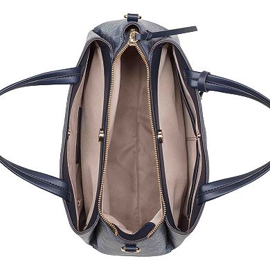 Nine West Luela Satchel Bag With Crossbody Strap