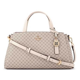 Nine West Luela Satchel Bag With Crossbody Strap