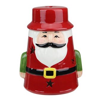 Northlight Ceramic Santa Christmas Gnome Tealight Candle Holder