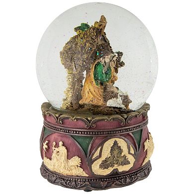 Northlight Holy Family Nativity Scene Snow Globe 5.75-Inch Table Decor