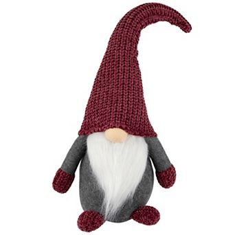 Northlight Standing Gnome with Knitted Hat Christmas Decoration 18-Inch