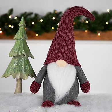 Northlight Standing Gnome with Knitted Hat Christmas Decoration 18-Inch