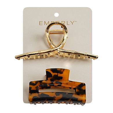 Emberly 2-pk. Twist Hair Clips