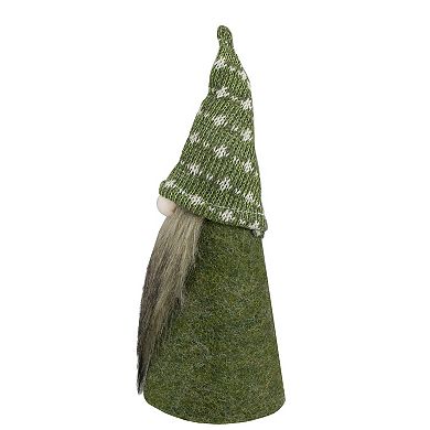 Northlight 9-Inch Cone Gnome Christmas Figure Table Decor