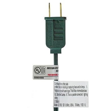 Northlight Mercury Glass 10-ft. G50 Globe Indoor / Outdoor Patio String Lights