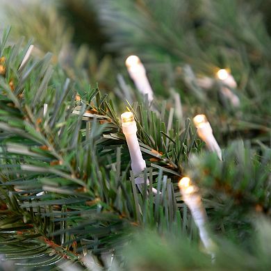 Northlight 20-ct 9.5-ft. White Wire Battery Operated LED Christmas Lights