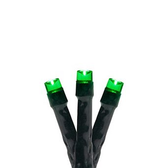 Northlight 20 pk 9.5 ft. Green Wire Battery Operated LED Christmas Lights