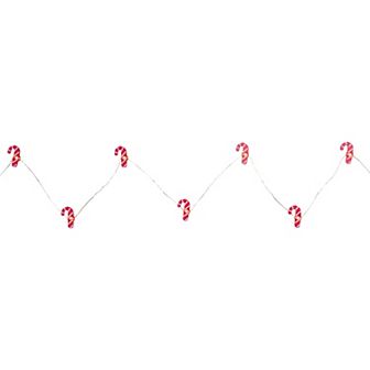 Northlight 6.5-ft. 20-Count LED Candy Cane Fairy Lights String Lights