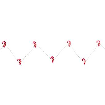 Northlight 6.5-ft. 20-Count LED Candy Cane Fairy Lights String Lights