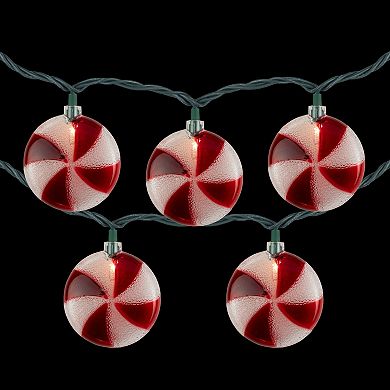 Northlight 10-pc. Indoor / Outdoor Peppermint Candy Christmas Lights