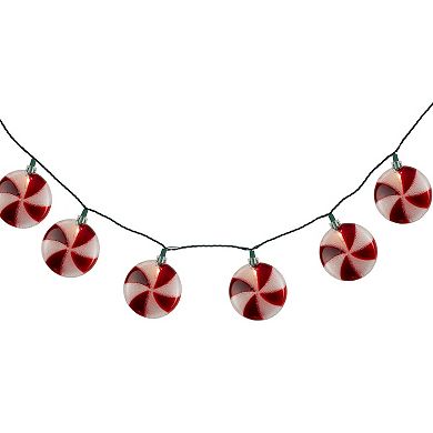 Northlight 10-pc. Indoor / Outdoor Peppermint Candy Christmas Lights