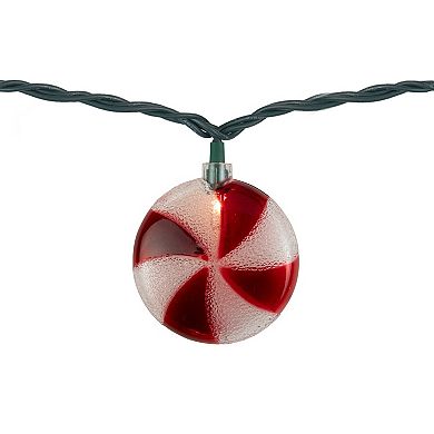 Northlight 10-pc. Indoor / Outdoor Peppermint Candy Christmas Lights
