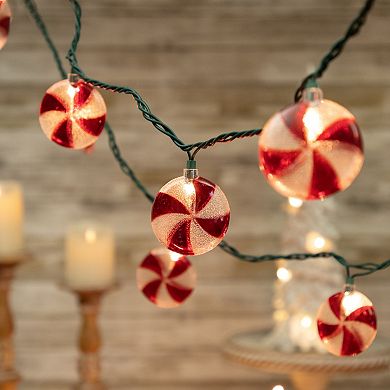 Northlight 10-pc. Indoor / Outdoor Peppermint Candy Christmas Lights