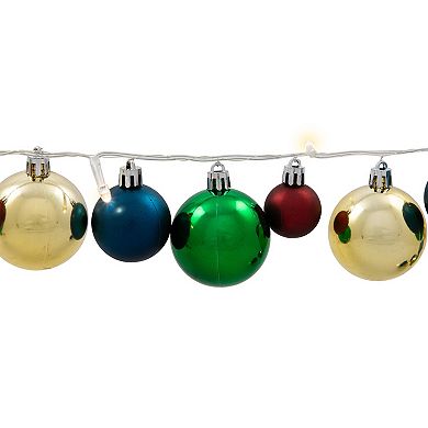 Northlight 3-ft. 10-Count Ornament String Lights Christmas Garland
