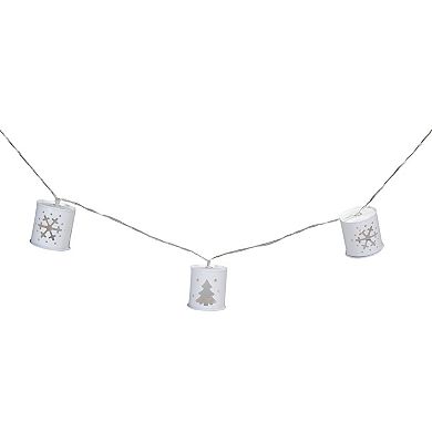 Northlight 6.25-ft. 10-Count Metal Lantern Christmas String Lights