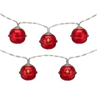 Northlight 5.5-ft. 10-Count LED Christmas Bells Fairy Lights