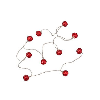 Northlight 5.5-ft. 10-Count LED Christmas Bells Fairy Lights