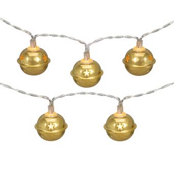 Northlight 5.5-ft. 10-Count LED Christmas Bells Fairy Lights