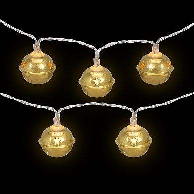 Northlight 5.5-ft. 10-Count LED Christmas Bells Fairy Lights